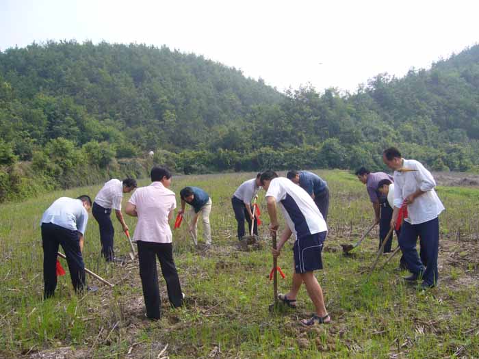 2008年8月8日中華葛文化風情園開工儀式